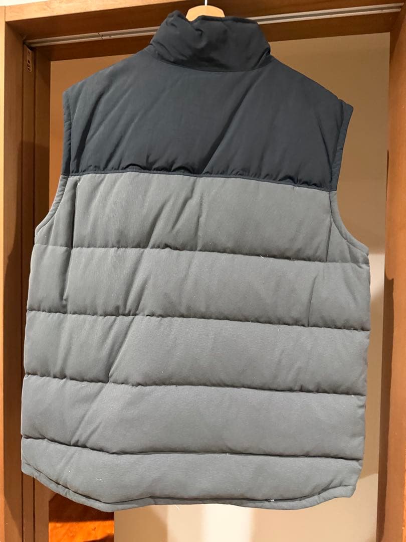 patagonia ダウンベスト XL 黒・グレー