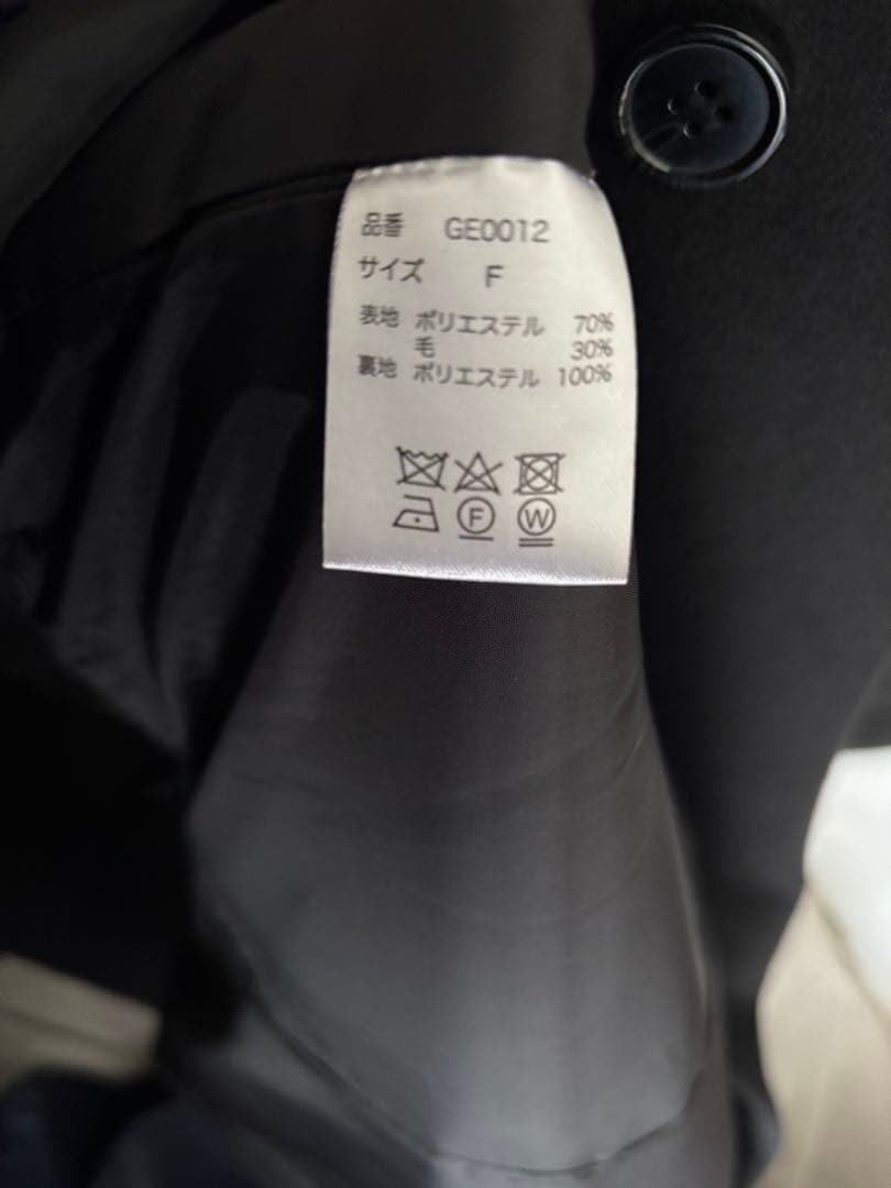 ジャケット・アウター GOAT ESSENCE MELTON LONG COAT