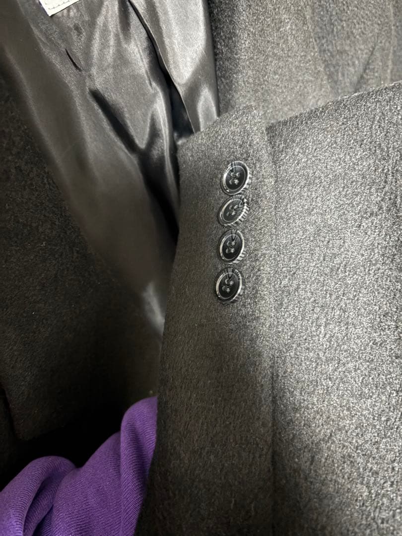 ジャケット・アウター GOAT ESSENCE MELTON LONG COAT