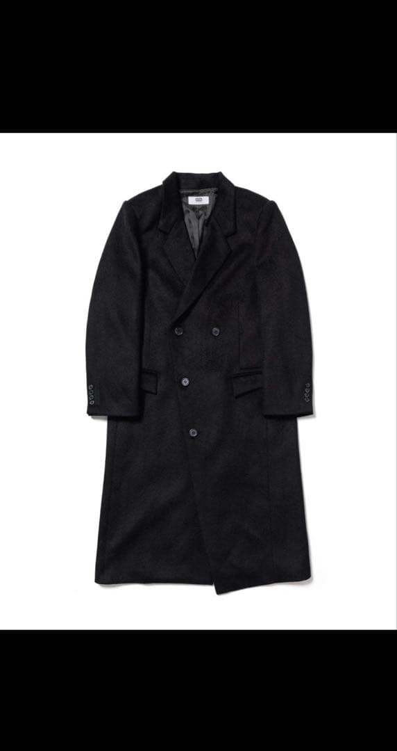 ジャケット・アウター GOAT ESSENCE MELTON LONG COAT