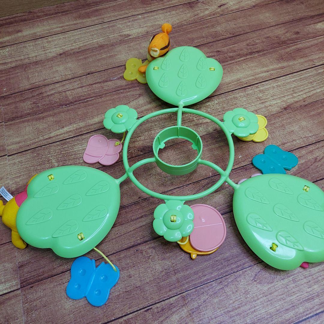 えらべる回転6WAYジムにへんしんメリー　プーさん　ディズニー