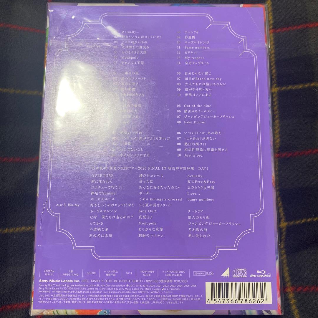 乃木坂46 アルバム My Respect 完全生産限定盤　生写真シリアル無し