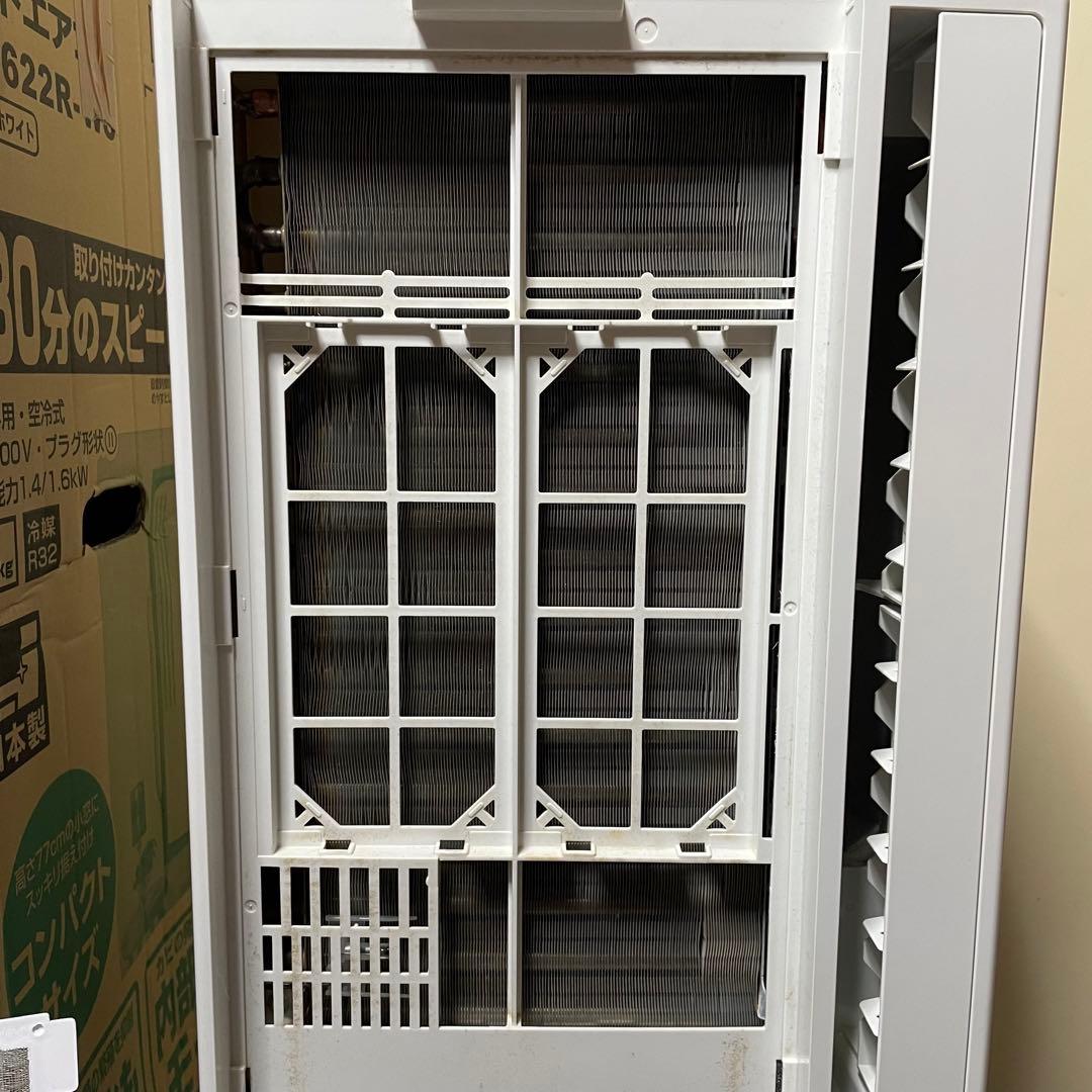 【夏前準備に】CORONA 窓用エアコン CW-1622-WS 付属品あり