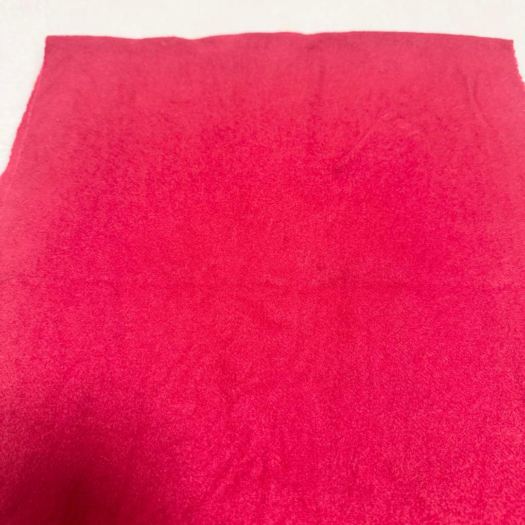 HERMES エルメス マフラー 赤 ストール フリンジ