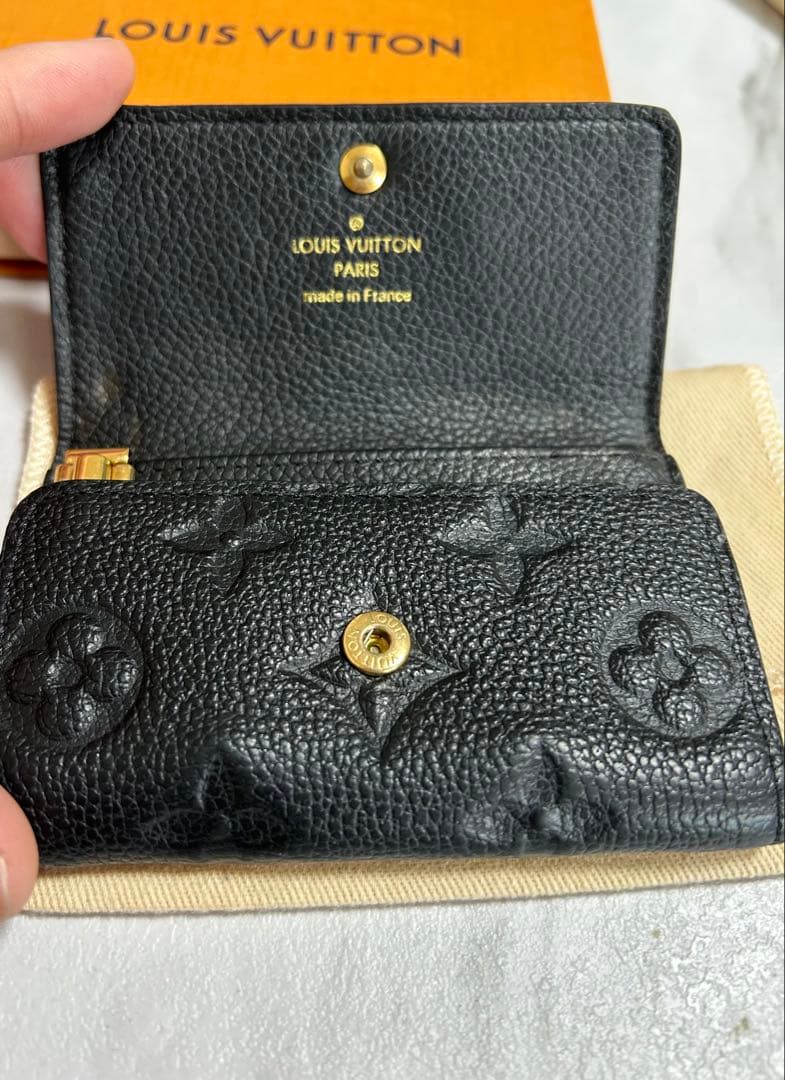 ✨LOUIS VUITTON ミュルティクレ 6連 アンプラント 黒