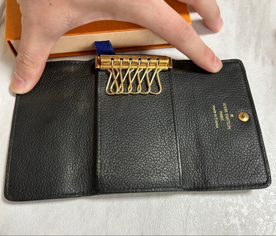 ✨LOUIS VUITTON ミュルティクレ 6連 アンプラント 黒