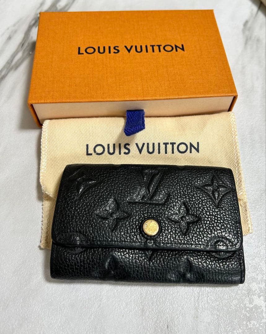 ✨LOUIS VUITTON ミュルティクレ 6連 アンプラント 黒