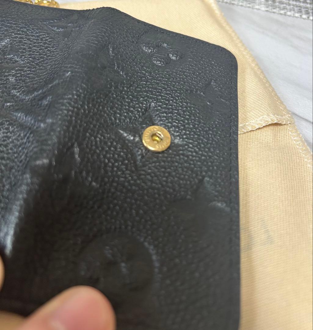 ✨LOUIS VUITTON ミュルティクレ 6連 アンプラント 黒