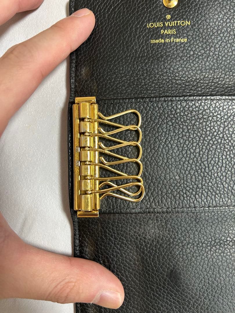 ✨LOUIS VUITTON ミュルティクレ 6連 アンプラント 黒