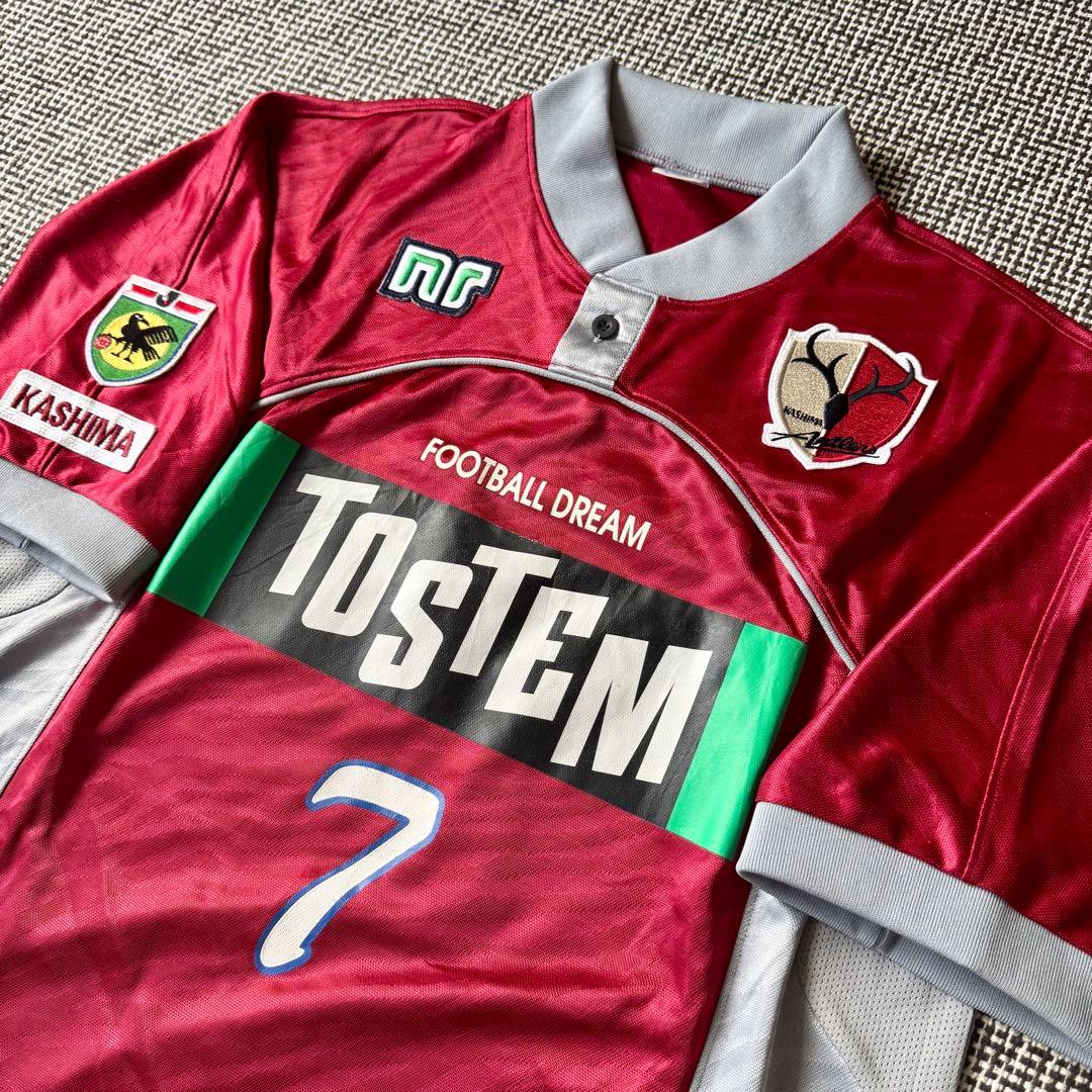 【直筆サイン入り】相馬直樹 ＃７ 鹿島アントラーズ ９８／９９（H）