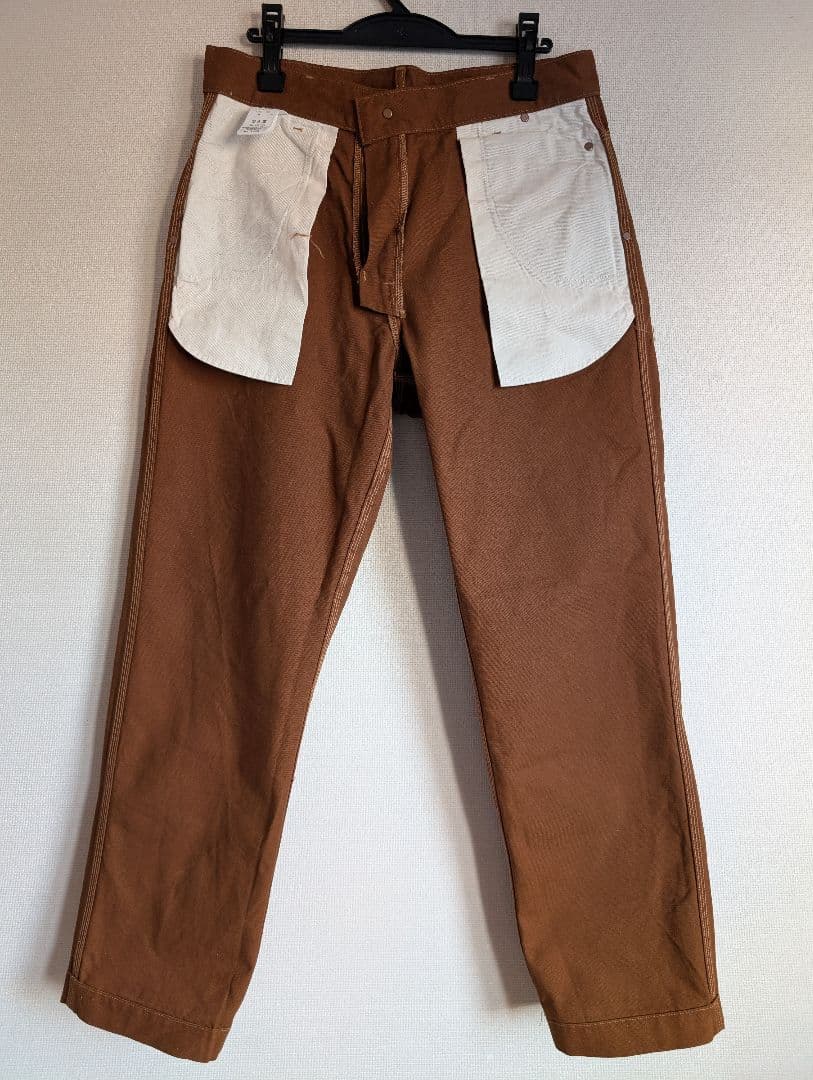 FOBファクトリー F0530 コットン ダック ワークパンツ 日本製