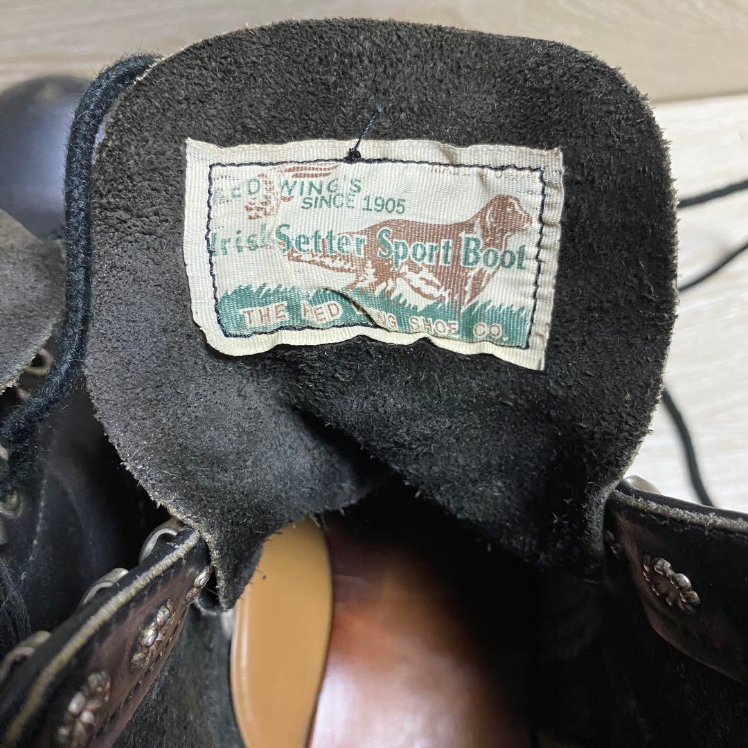 レッドウィング8165茶芯pt91四角犬タグ8179キムタクredwings