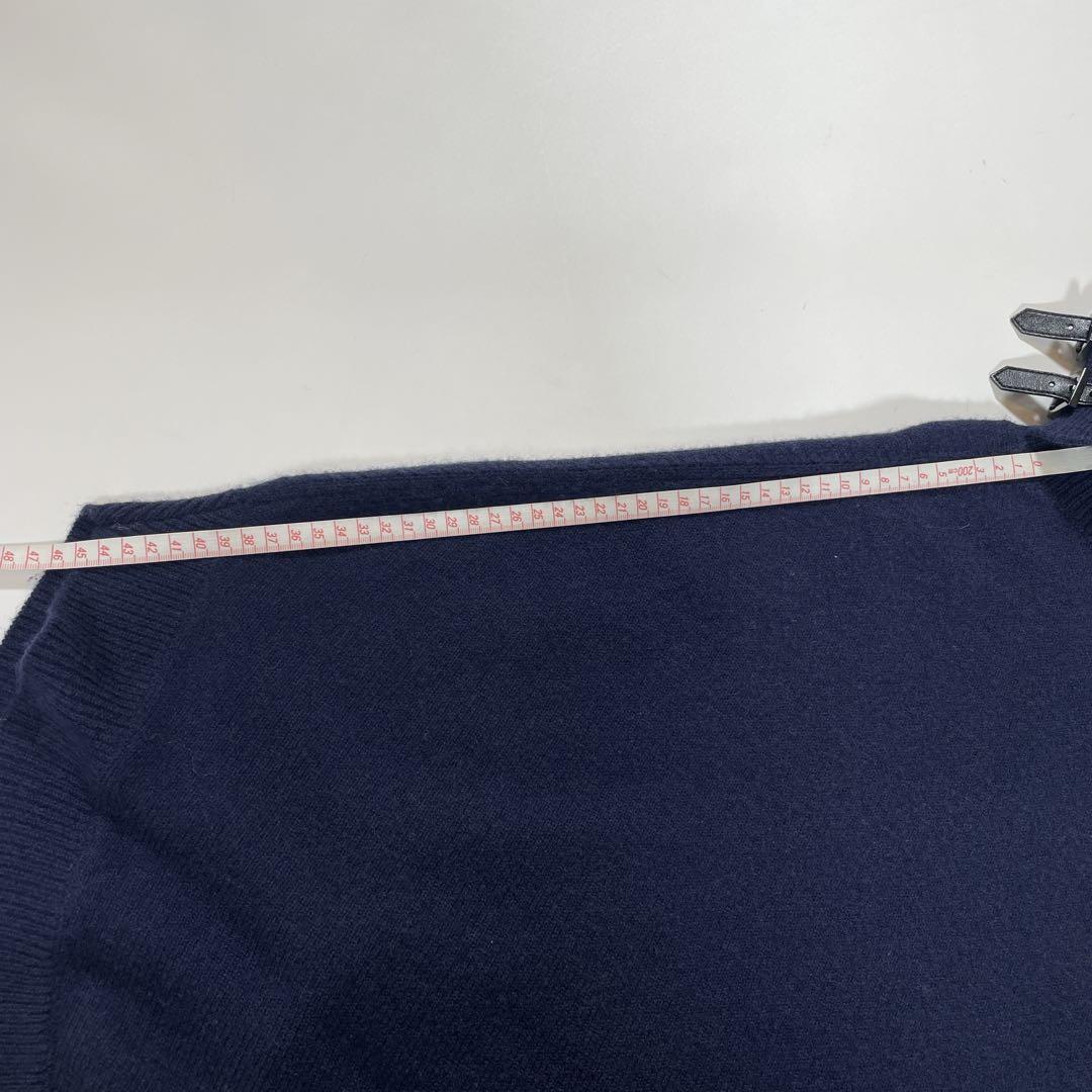 アルマーニ　ポンチョ　タートルネック　ニット　ベルト　カシミヤ混　ユニセックス