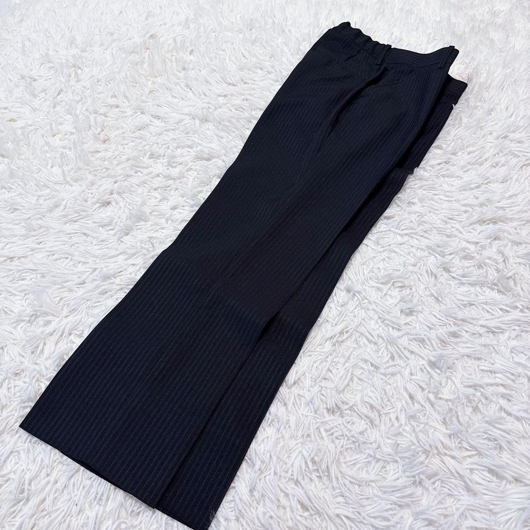 【良品】ヒロミチナカノ男の子 スーツ セットアップ 長ズボン 卒服 黒　160