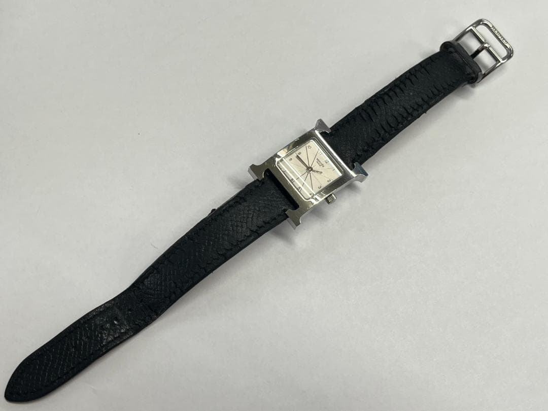 ◆HERMES Hウォッチ エルメス 腕時計 HH1.210 稼働品