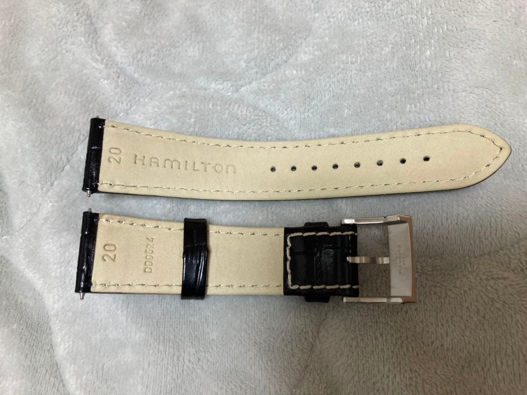 ハミルトン　マーフ38mm 用　レザーベルト