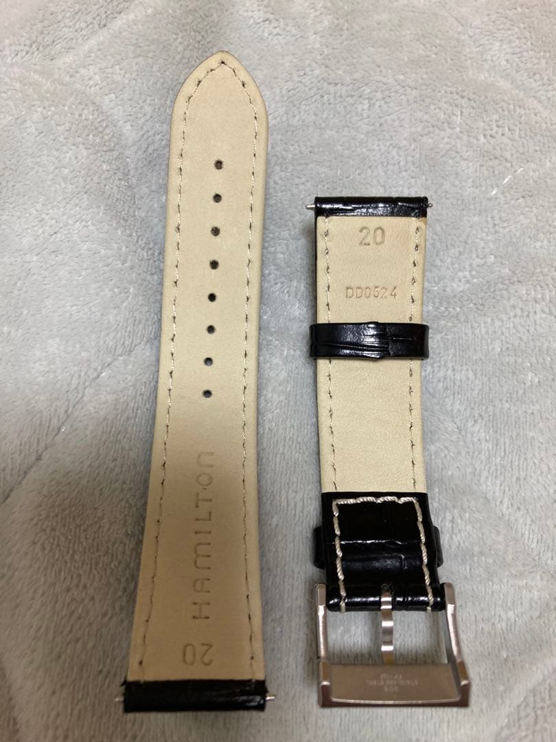 ハミルトン　マーフ38mm 用　レザーベルト