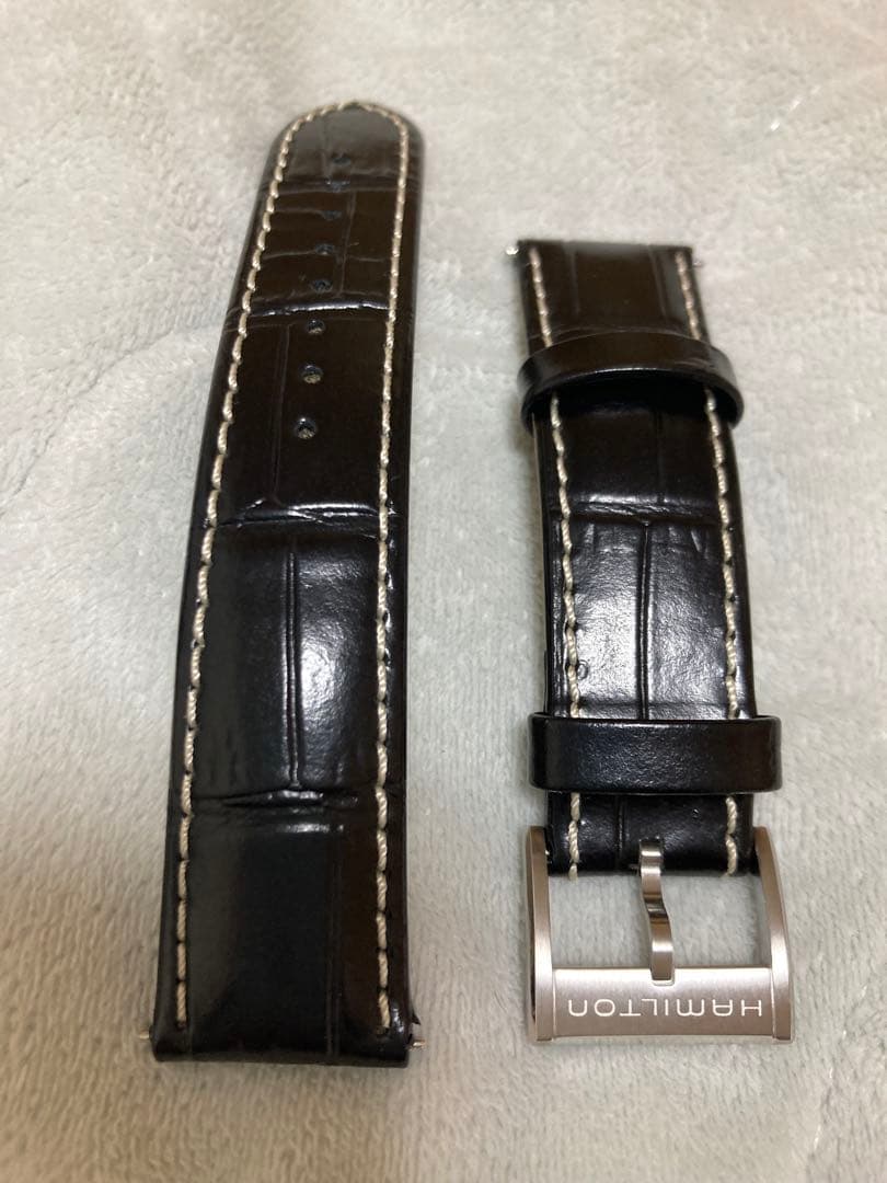 ハミルトン　マーフ38mm 用　レザーベルト