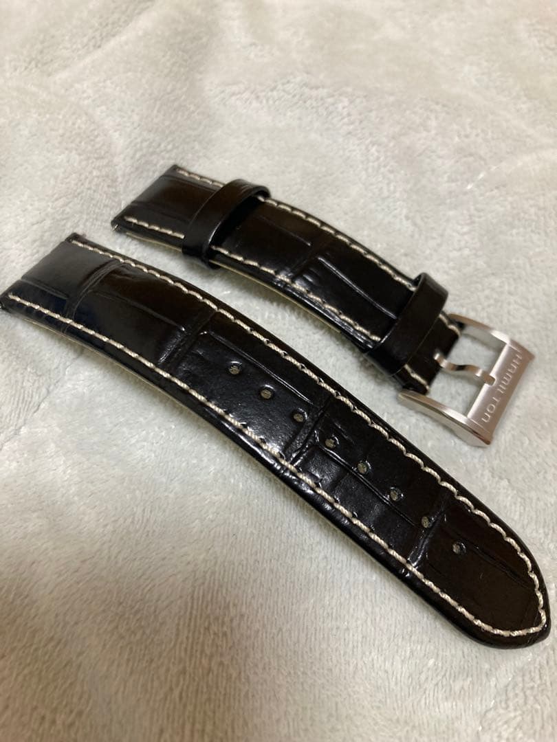 ハミルトン　マーフ38mm 用　レザーベルト