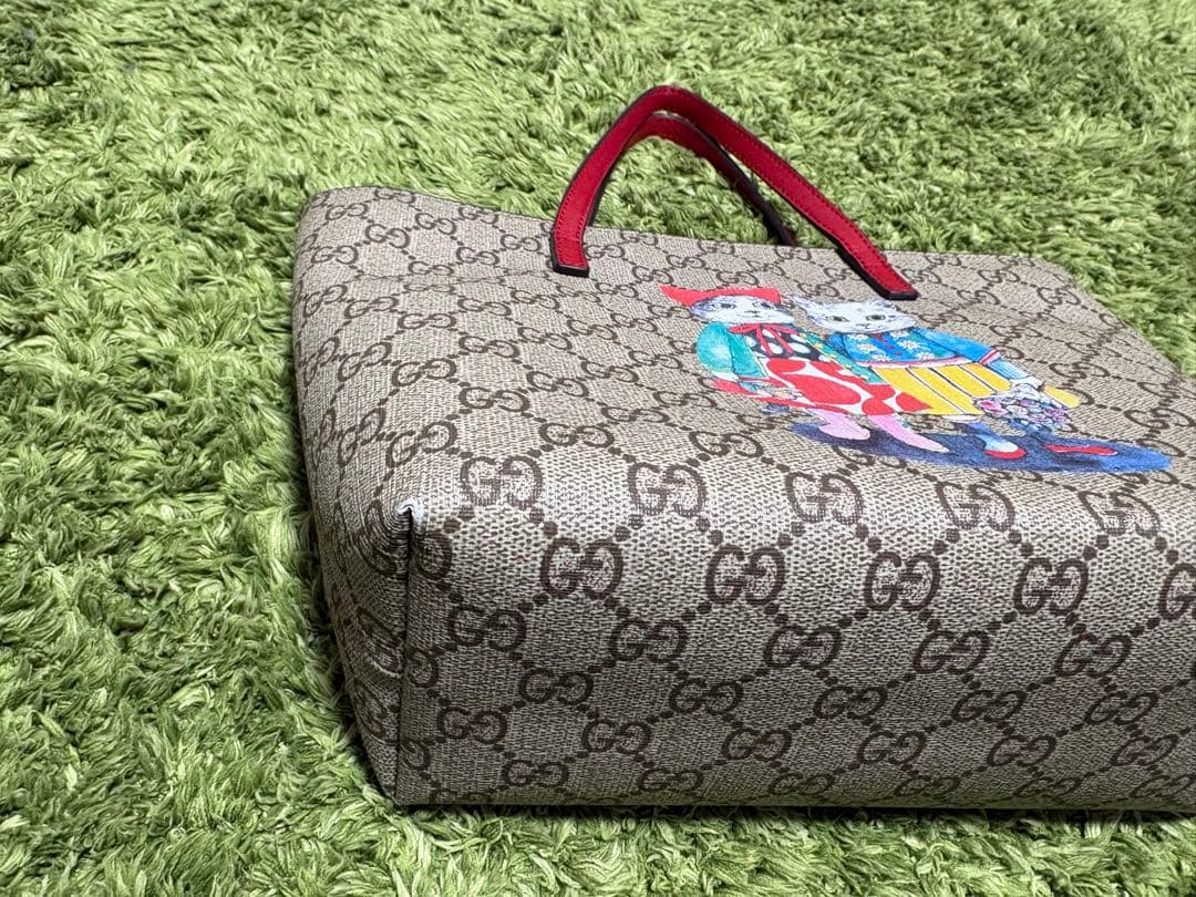 GUCCI チルドレンズ　ヒグチユウコGG スプリームハンドバッグ