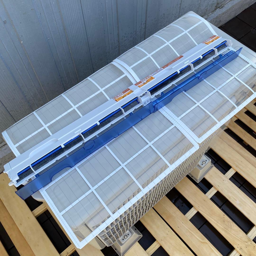 美品 富士通 2021年製 ノクリア ルームエアコン 主8畳 無線LAN内蔵