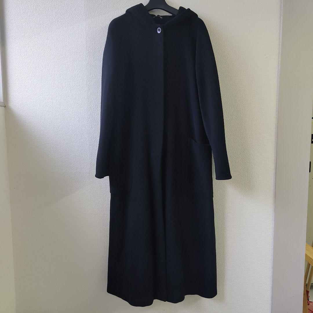 は*こ様 IBLUES✭フード付き黒ロングコート