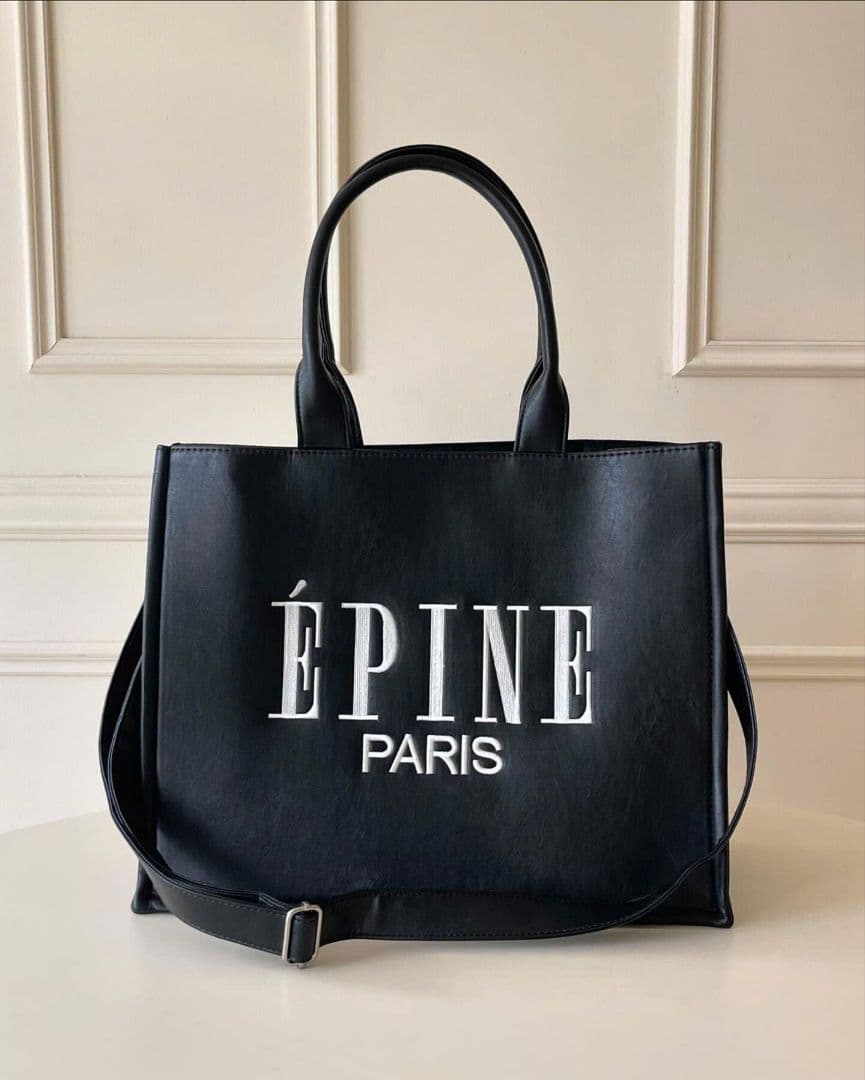 ÉPINE PARIS book tote large black