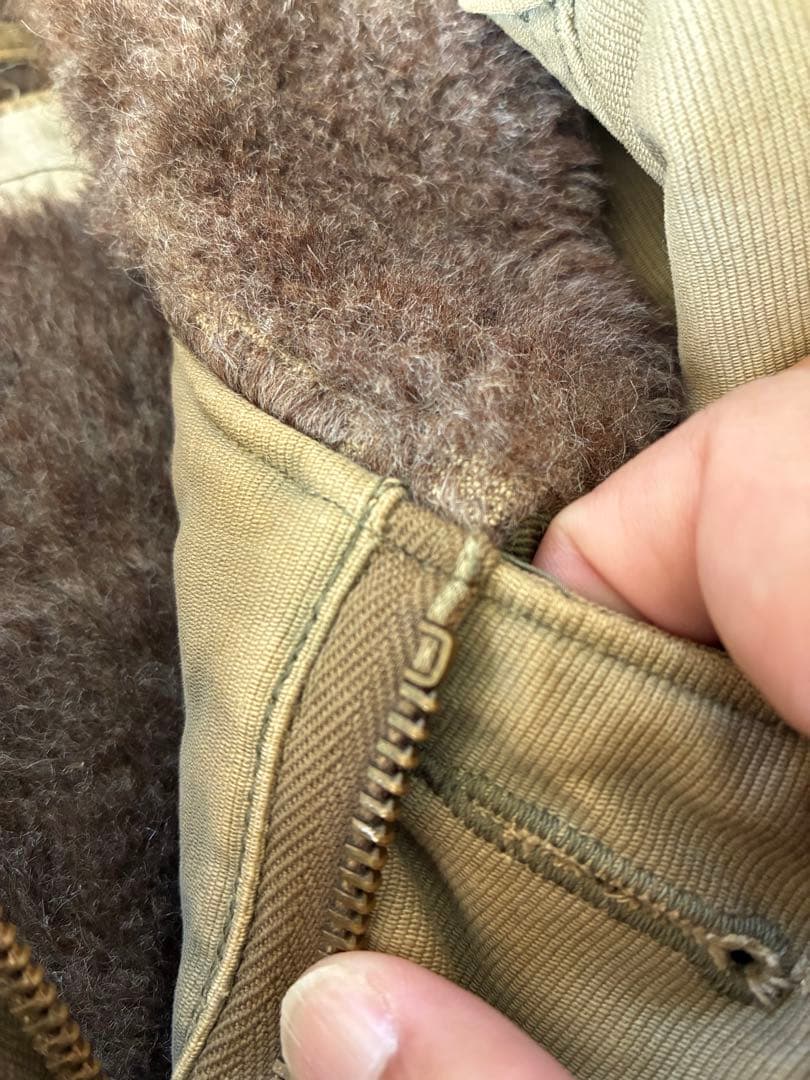 N1デッキジャケット　オリーブグリーン ミリタリージャケット　ヴィンテージ