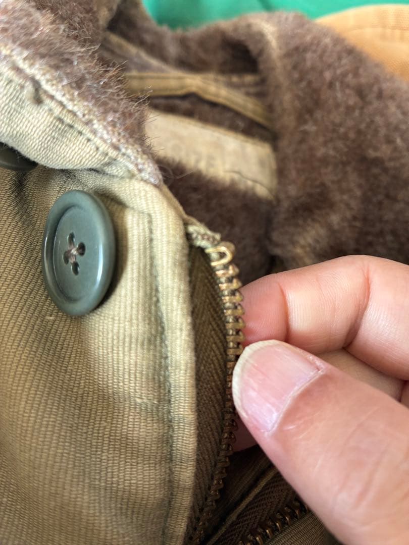 N1デッキジャケット　オリーブグリーン ミリタリージャケット　ヴィンテージ