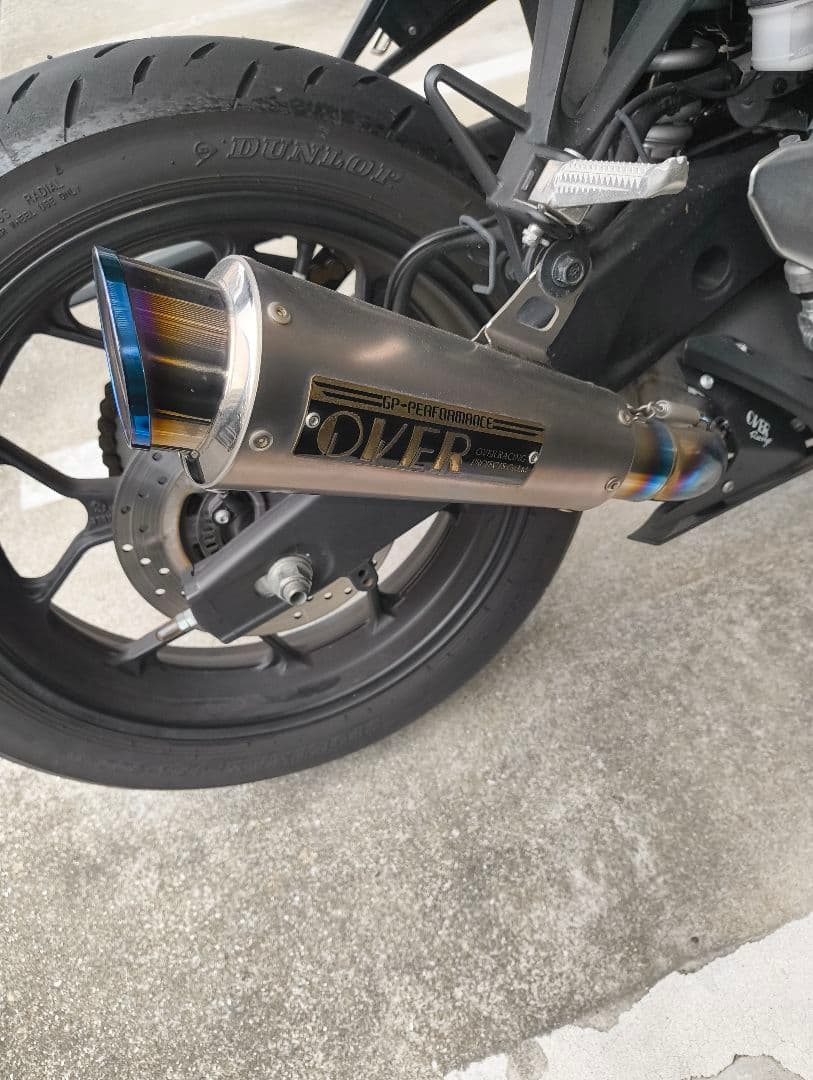 定価¥75,900 YZF-R25 YZF-R3 OVERRacing マフラー
