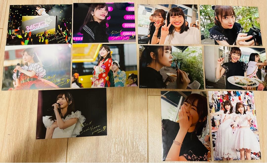 指原莉乃卒業コンサート Blu-ray 生写真、ポストカード、ステッカー付き