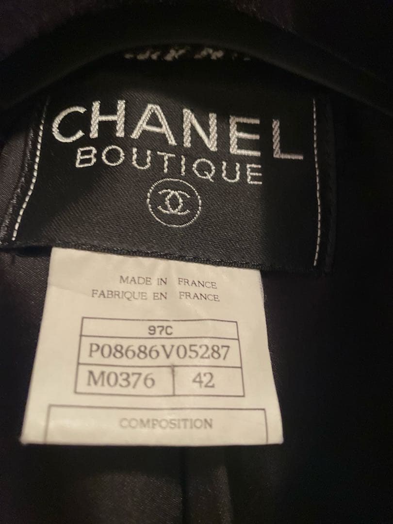 シャネルジャケットCHANEL BOUTIQUE テーラードジャケット