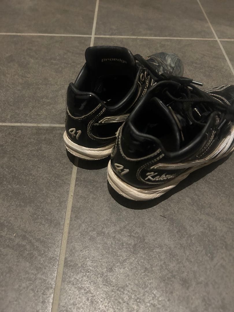 SSK スパイク　オーダー　プロエッジ　ブラック/ホワイト　26.5