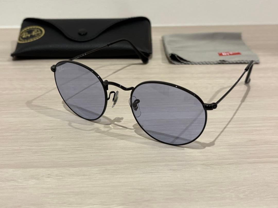Ray-Ban 木村拓哉　ラウンドメタル RB3447 002/64