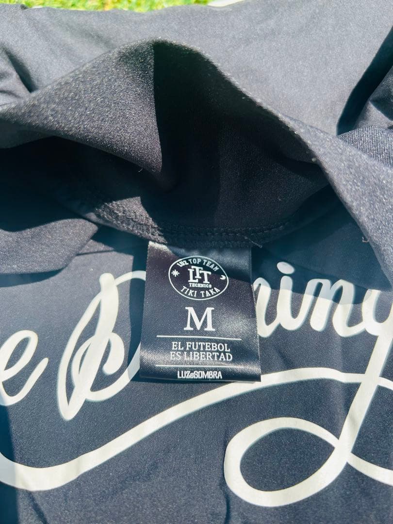 美品 ルースイソンブラ トップチーム ピステ上下セット Mサイズ ブラック