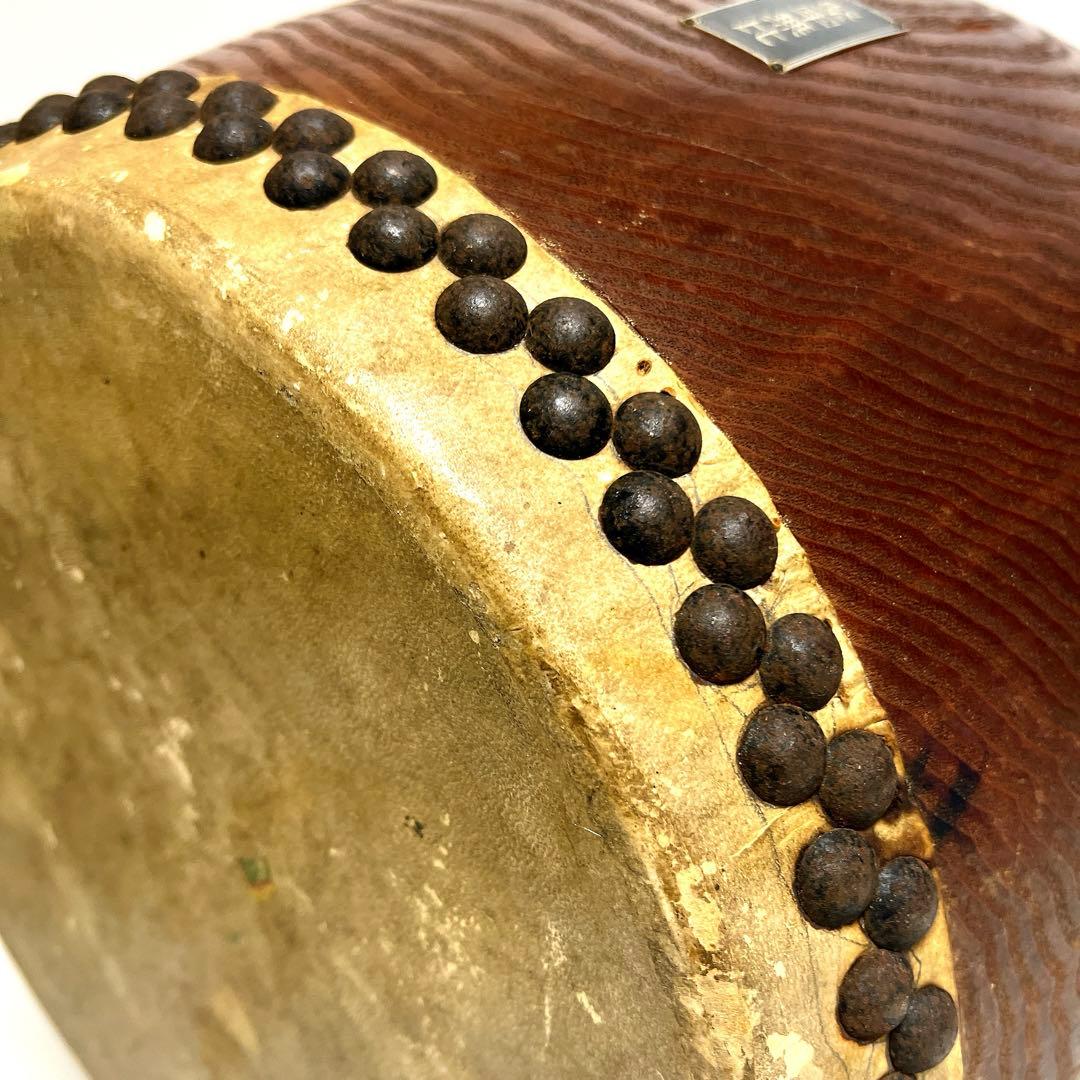 【太鼓の山慶】　堅牢無比 和太鼓 40cm x 30cm 打楽器　祭り　お囃子