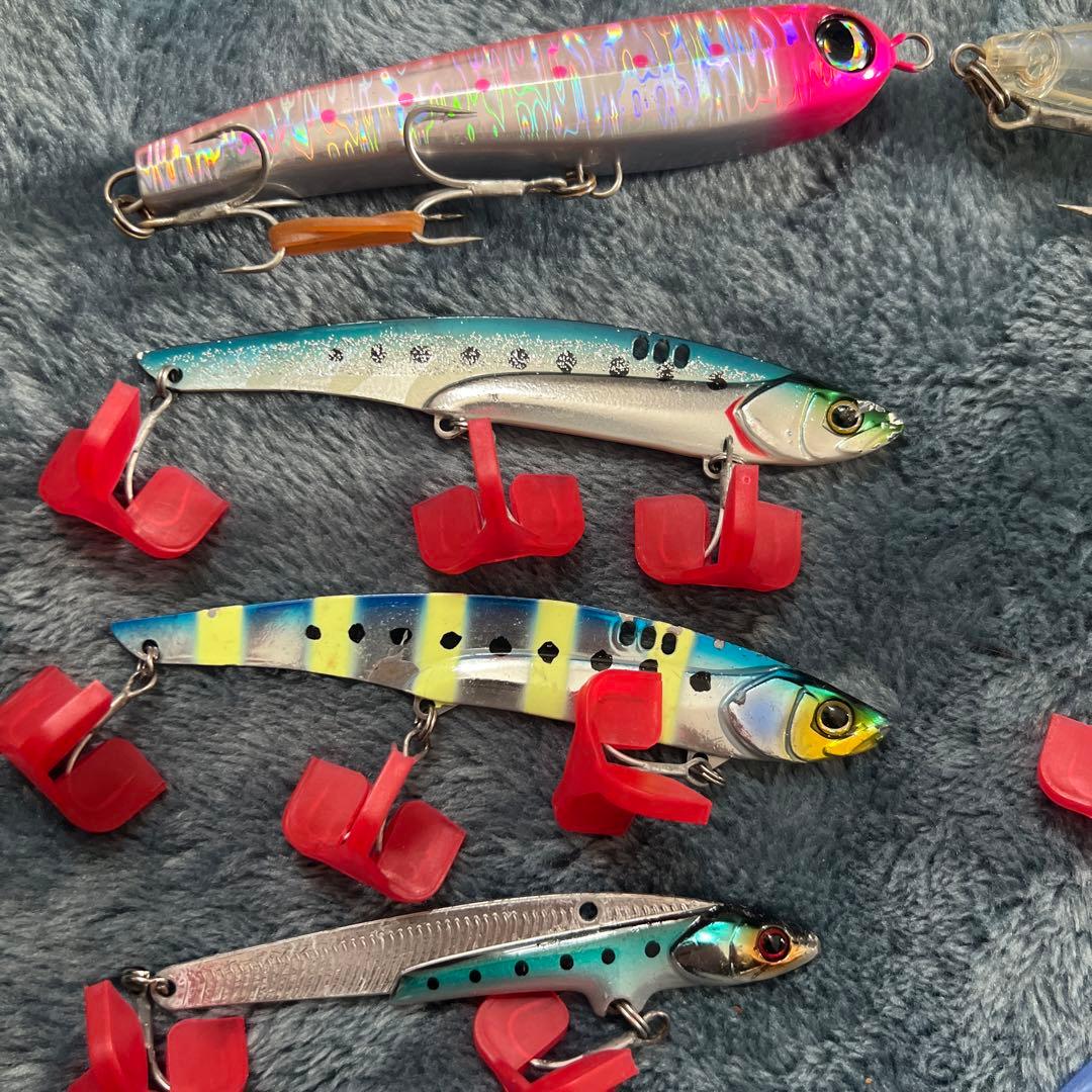 ショアジギングルアーセット売り　セットアッパーやビックバッカー多数！！