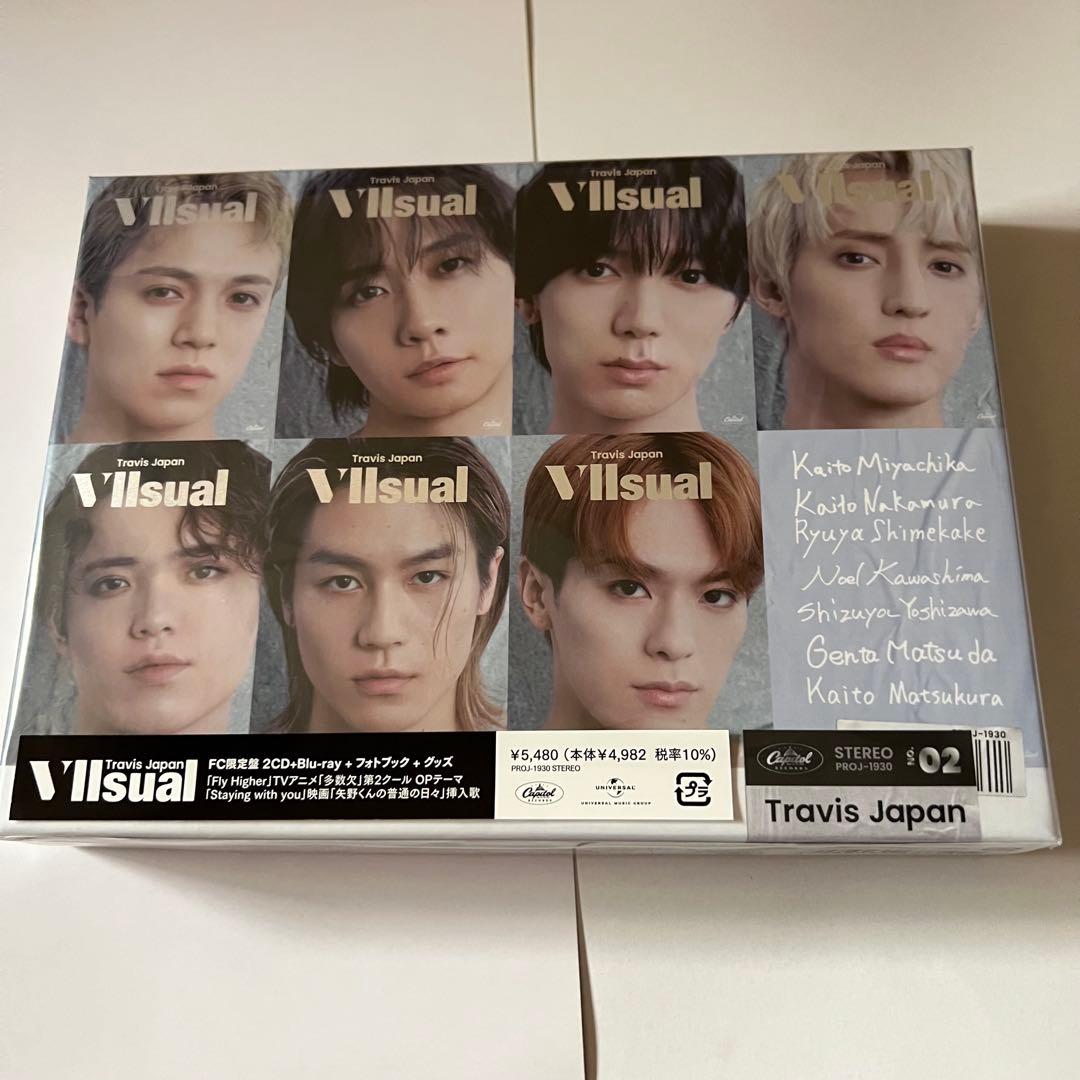 Travis Japan アルバム VIIsual FC盤 Blu-ray 美品