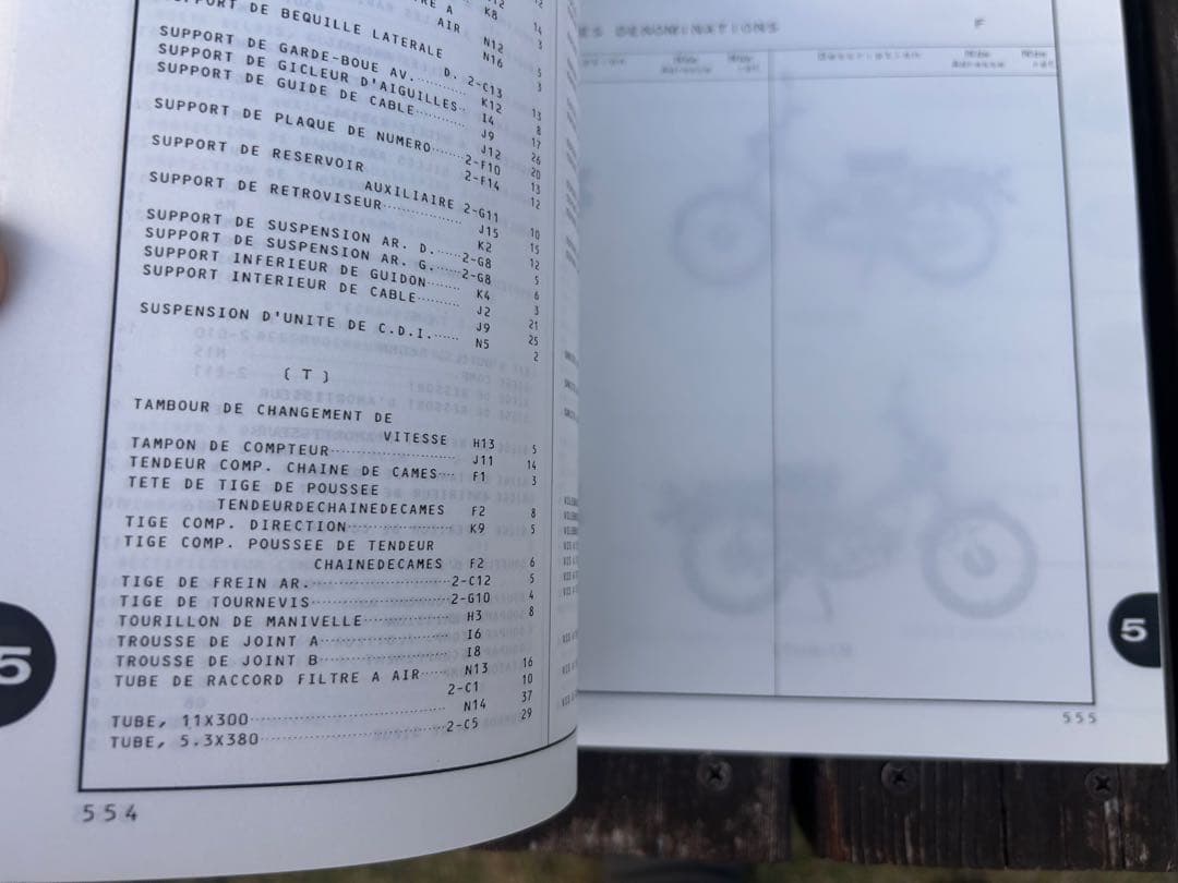 ホンダ CT110 サービスマニュアルとパーツカタログその他