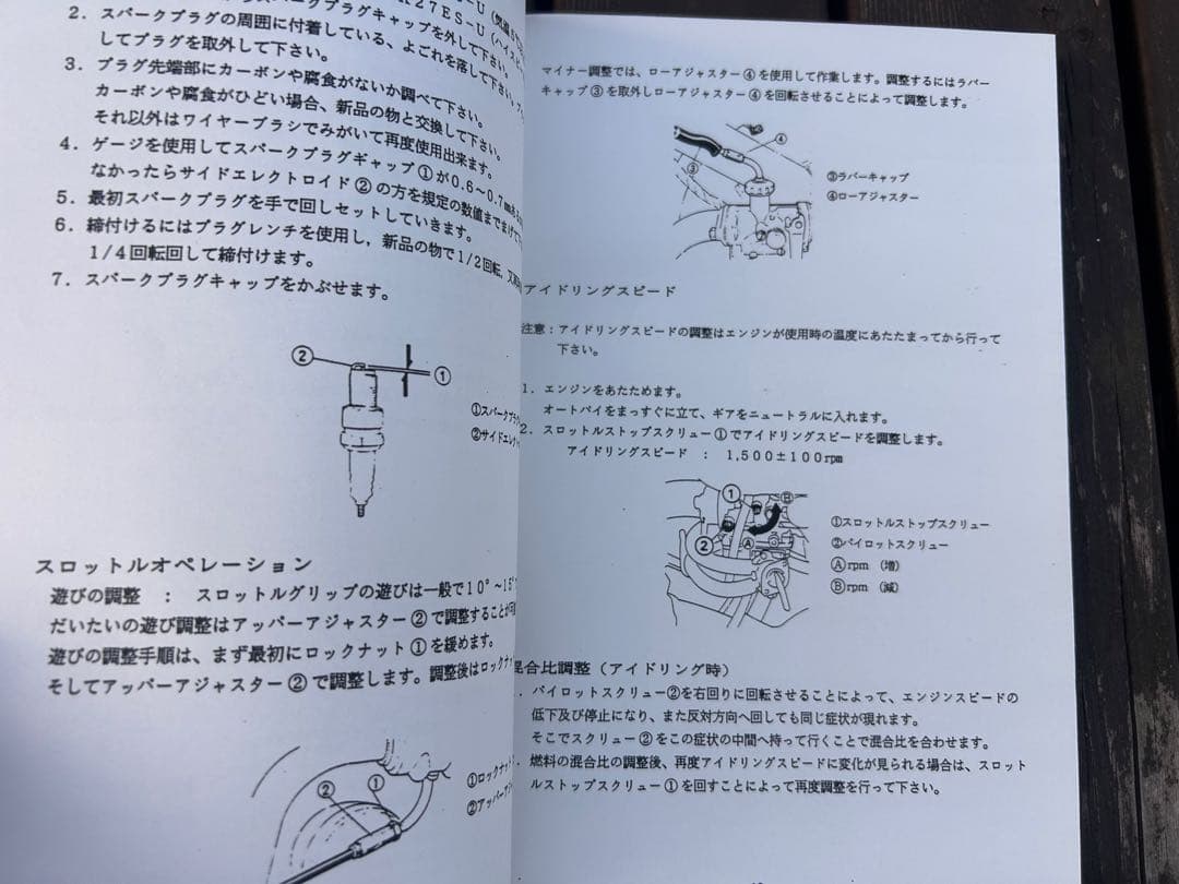 ホンダ CT110 サービスマニュアルとパーツカタログその他