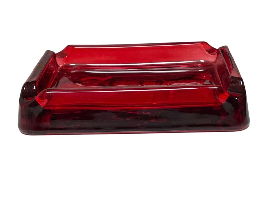 【Supreme】Debossed Glass Ashtray Red / 灰皿