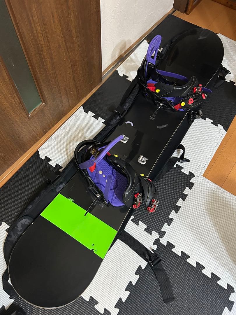 BURTON バートン　スノーボードセット　板　ビンディング　カーテル