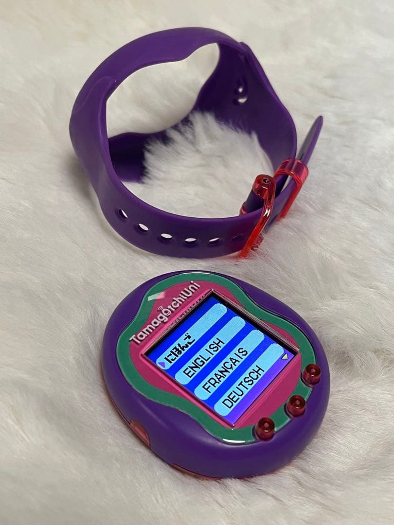 たまごっち tamagotchi UNI パープル 美品 送料込み