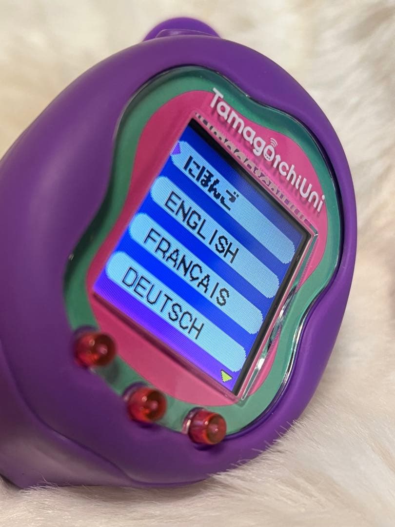 たまごっち tamagotchi UNI パープル 美品 送料込み