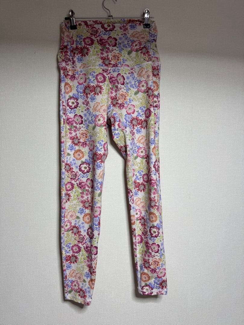 SUKALA エンブロイダリープリントカバーキャミソール レギンス　セットL