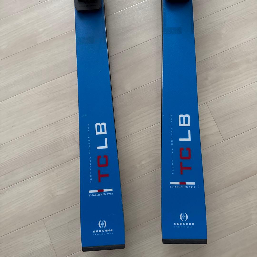 OGASAKA TCLB 183cmスキー板 SR585ビンディング付き