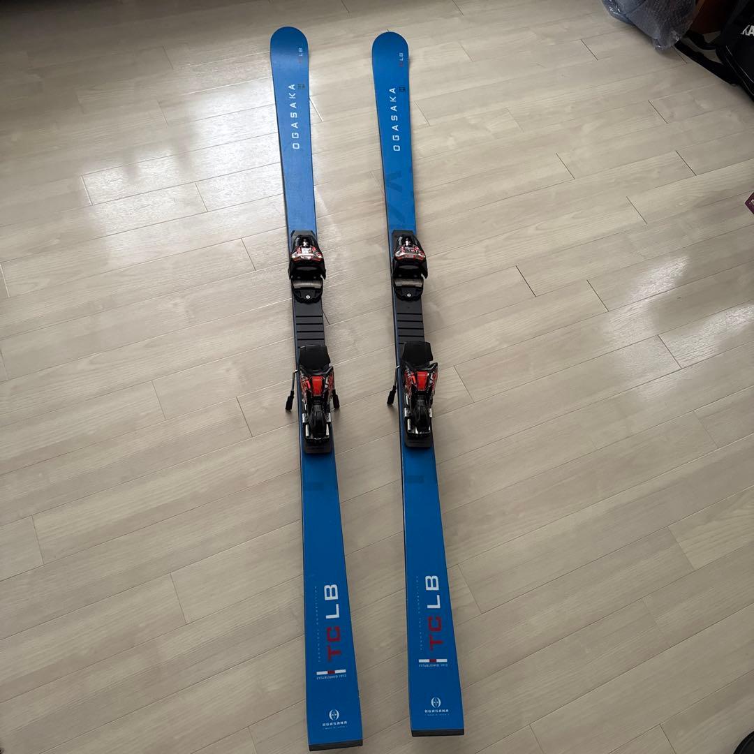 OGASAKA TCLB 183cmスキー板 SR585ビンディング付き