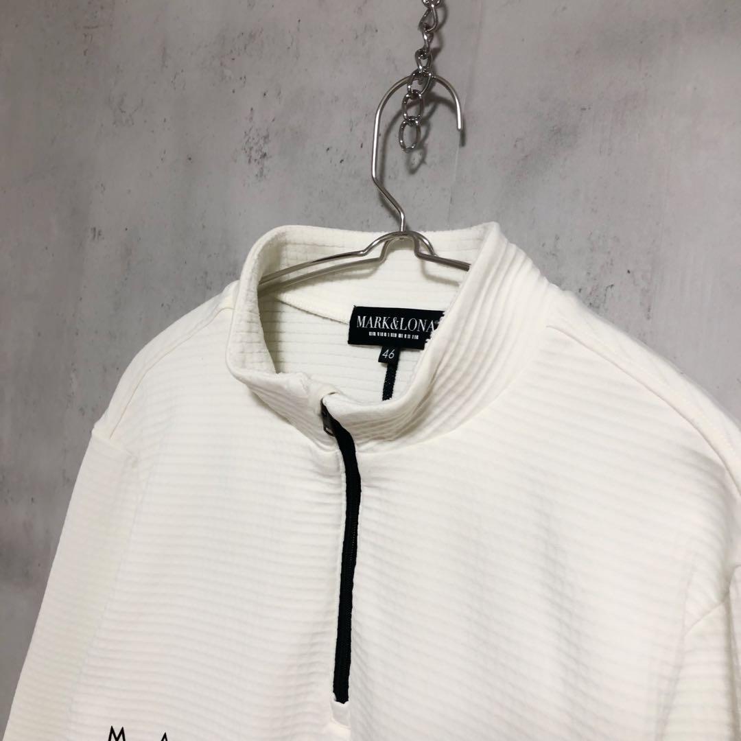 MARK & LONA，マークアンドロナ ゴルフ ハーフジップ プルオーバー