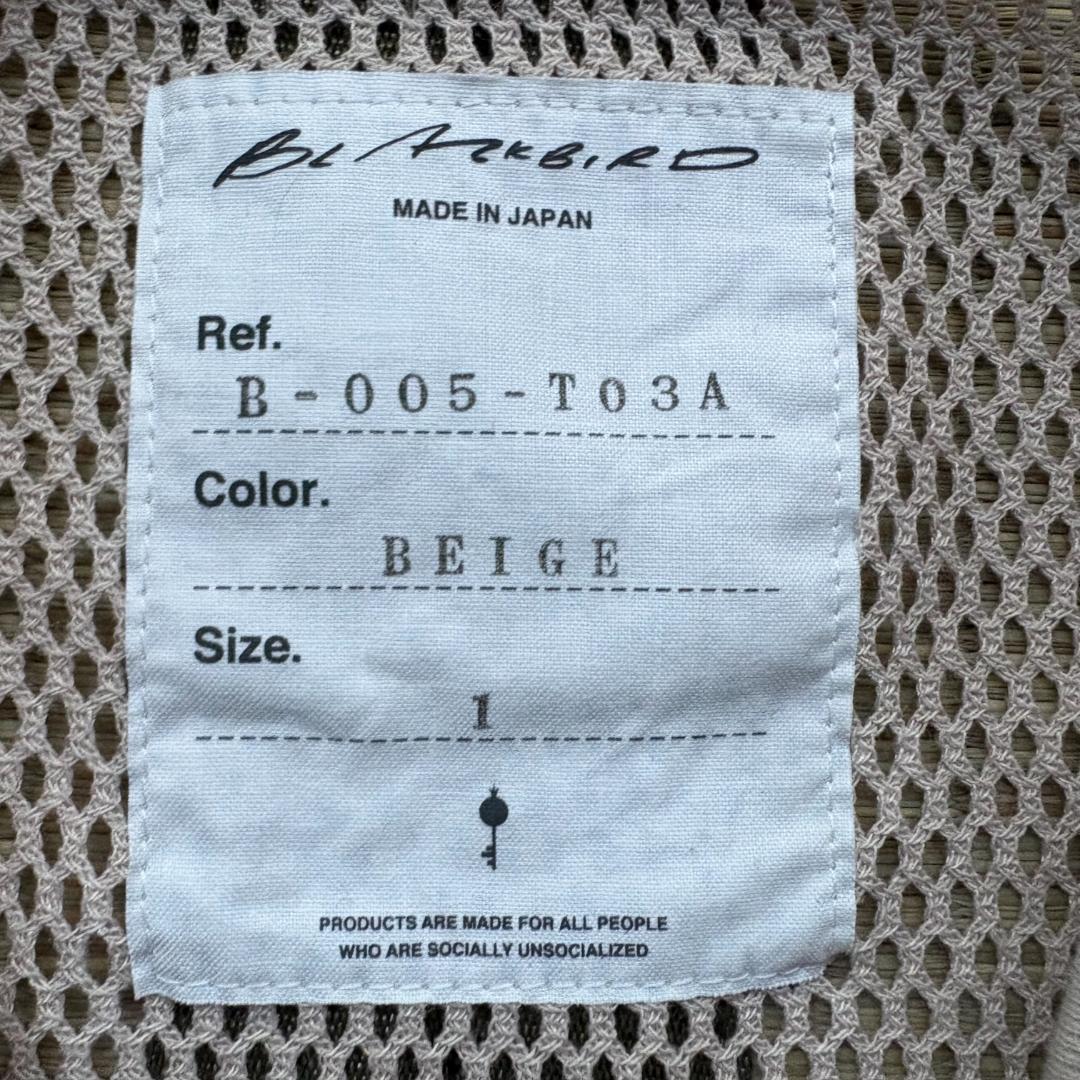 【未使用】BLACKBIRD Mesh Tanktop BEIGE サイズ1