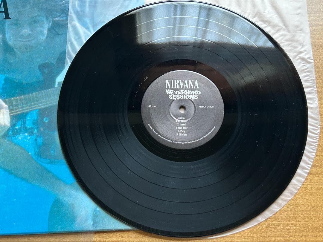 NIRVANA NEVERMIND SESSIONS レコード